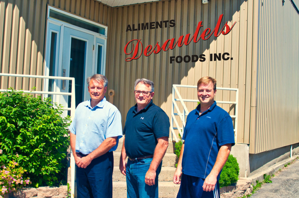 The owners of Aliments Desautels Foods Inc.